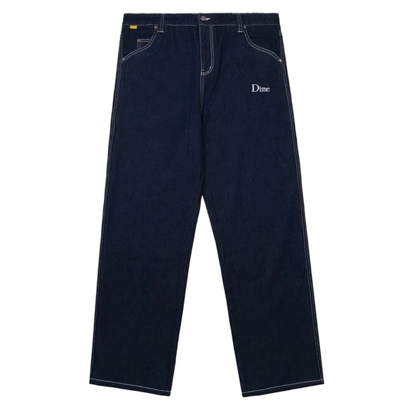 DIME CLASSIC DENIM PANTS- Dark Indigo M - Picture 3 of 8